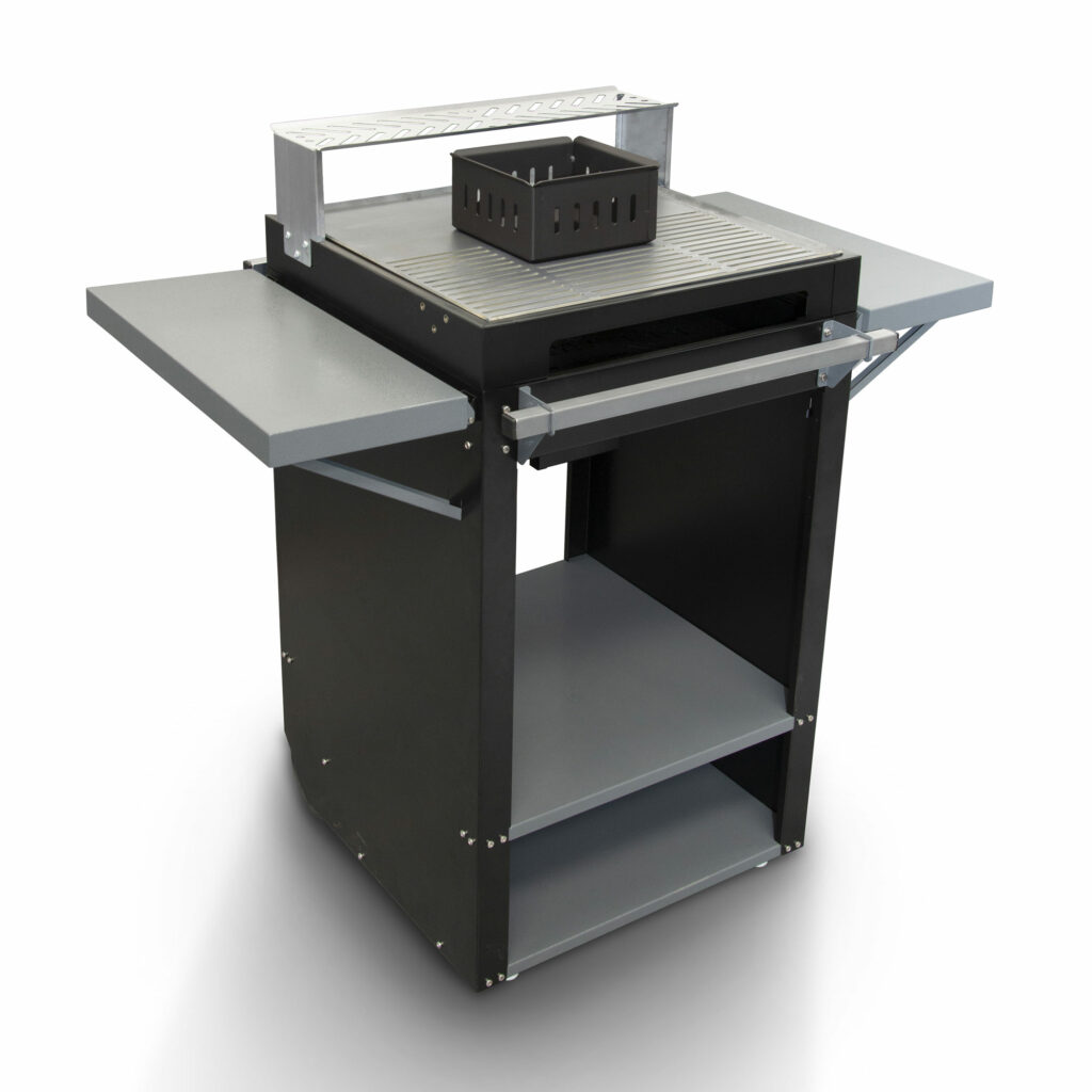 chad o chef qube braai with warmer tray web
